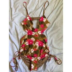 Acacia Swim Greece One Piece in Lei Day